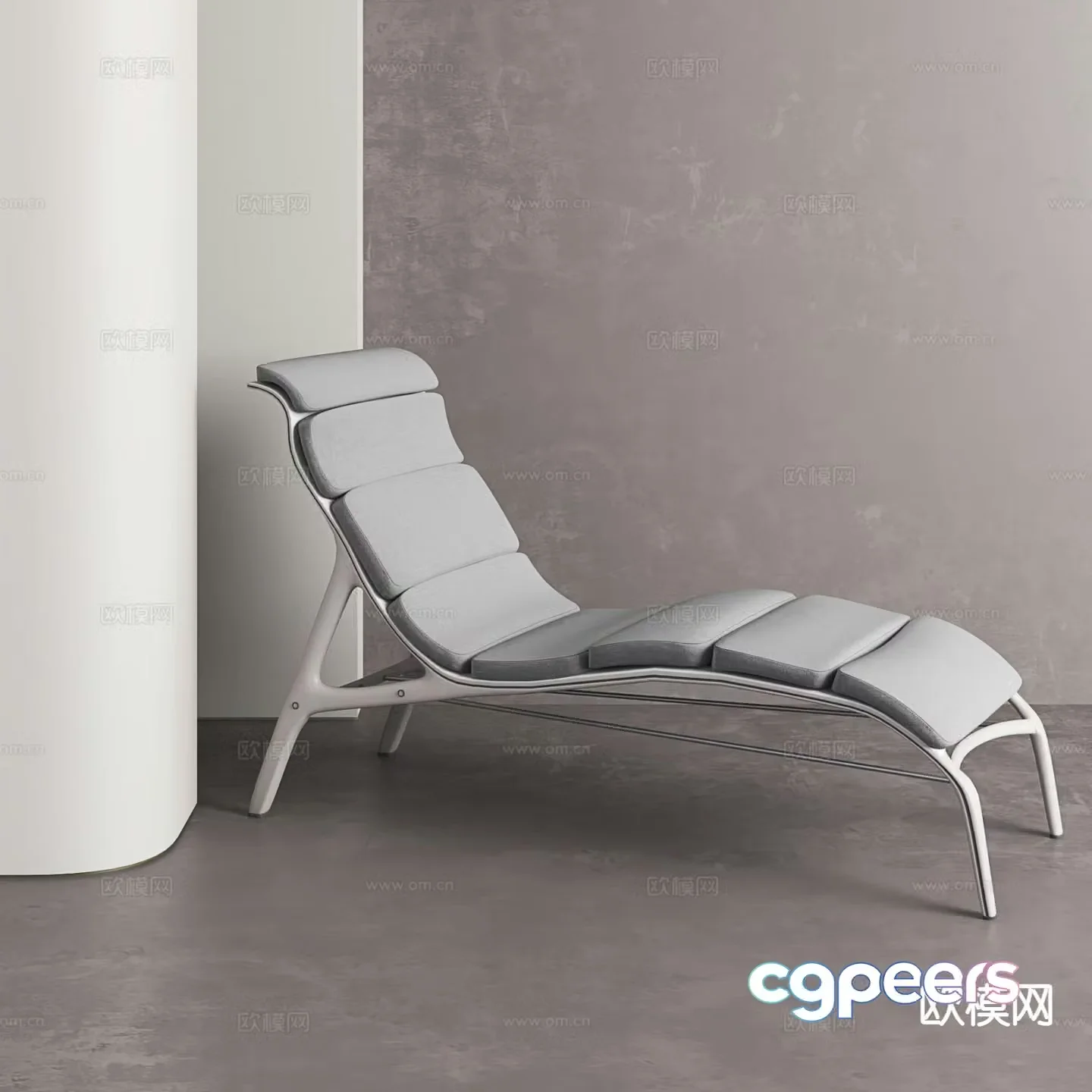 Modern lounge chair 3d model