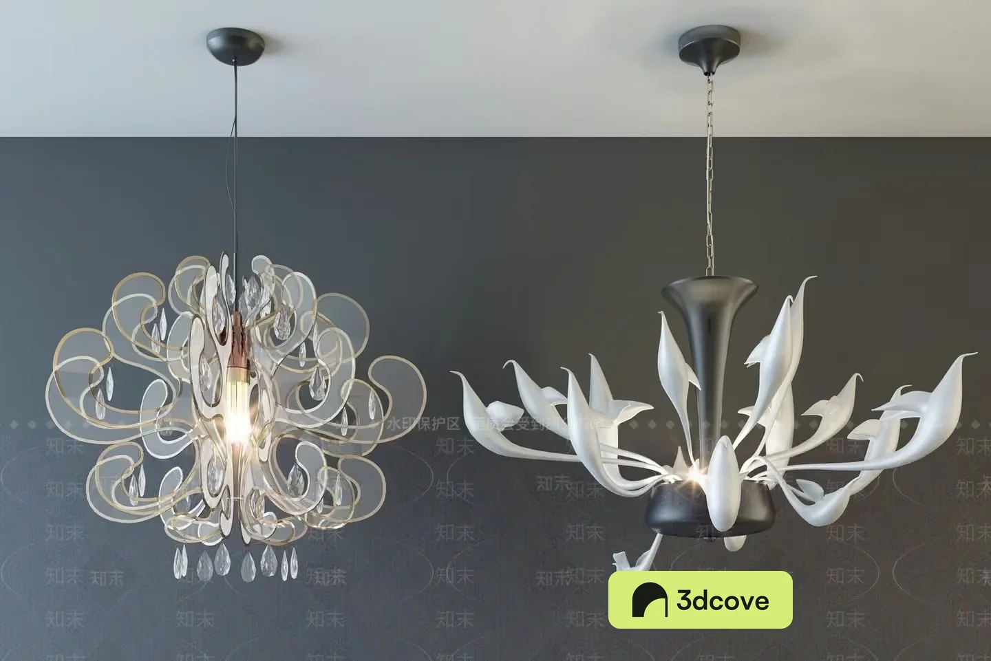 Gold Light Fixture