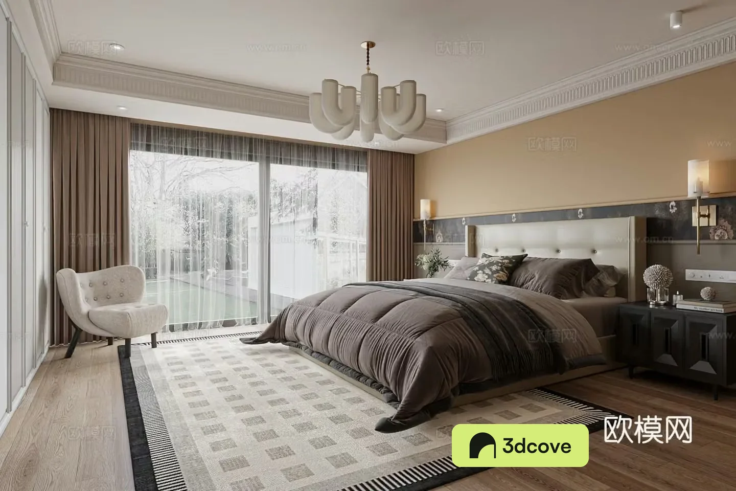 French bedroom