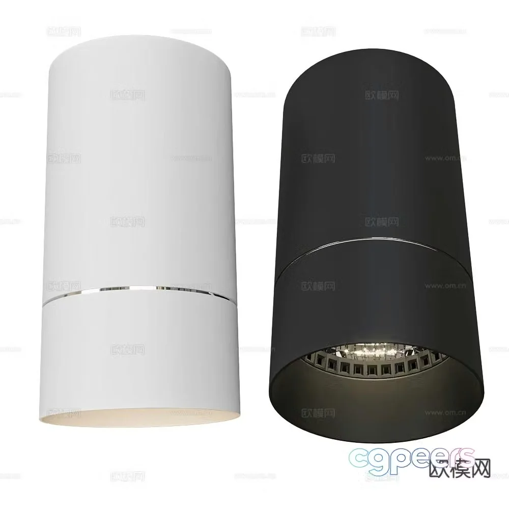 ANCARD downlight spotlight track light 3d model