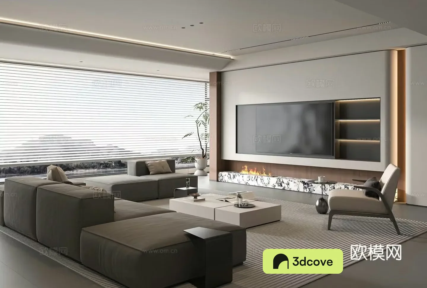 Modern living room