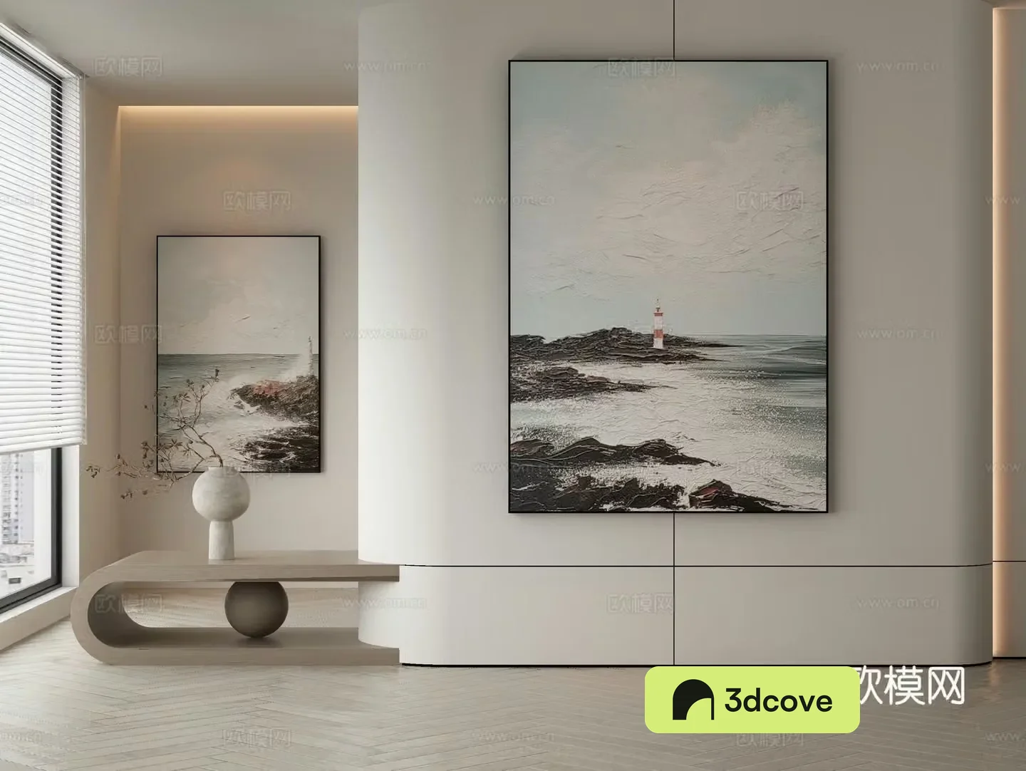 Decorative painting texture painting landscape painting hanging painting