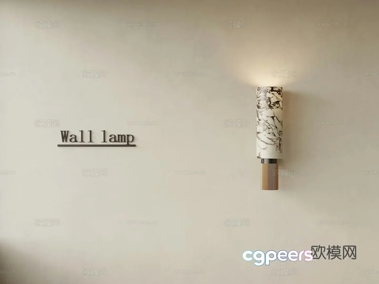 Wall lamp French wall lamp Decorative wall lamp 3d model