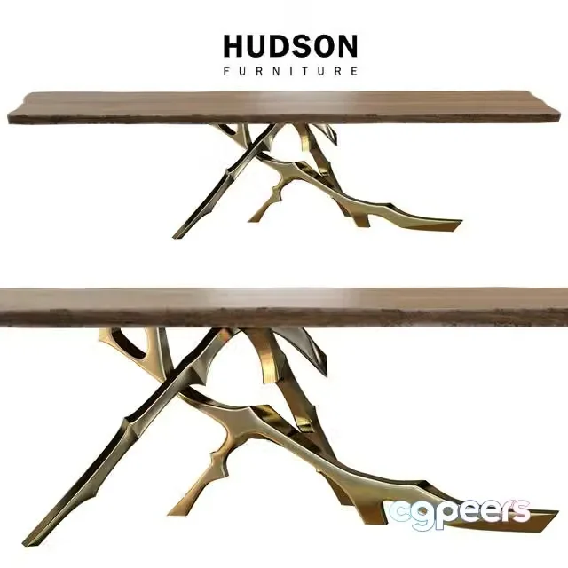 3ds Max Free – Table GROLIER Hudson