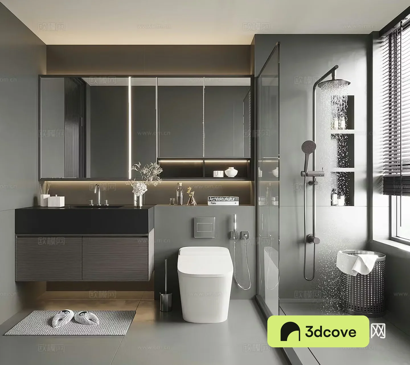Modern bathroom