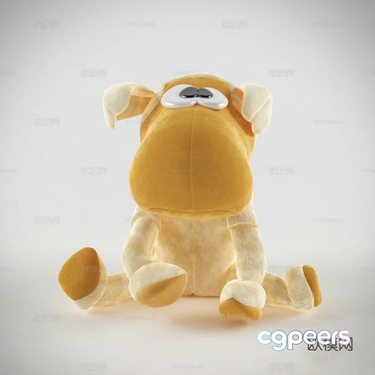 Plush toy 3d model