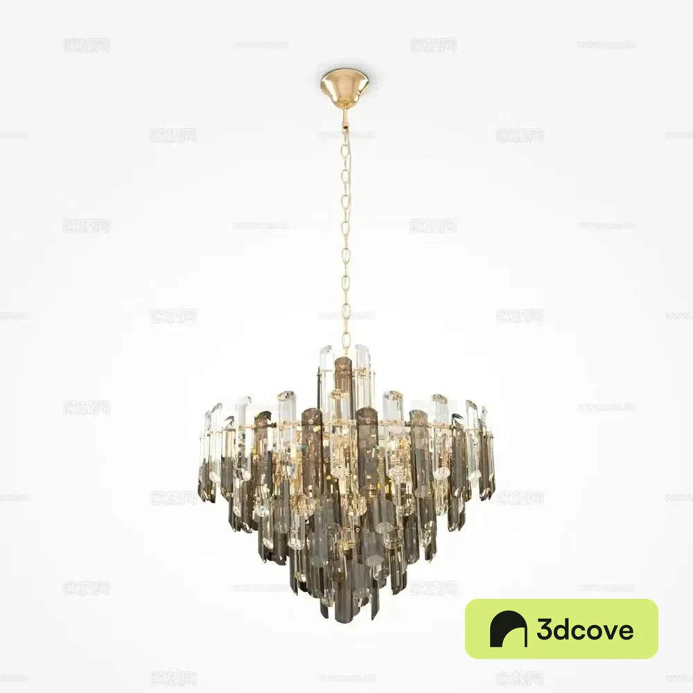 Modern light luxury crystal chandeliers