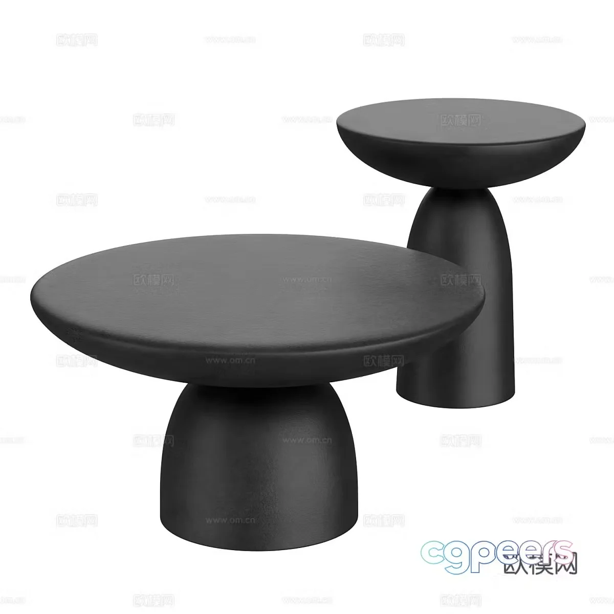 Modern Fasika coffee table combination 3D model