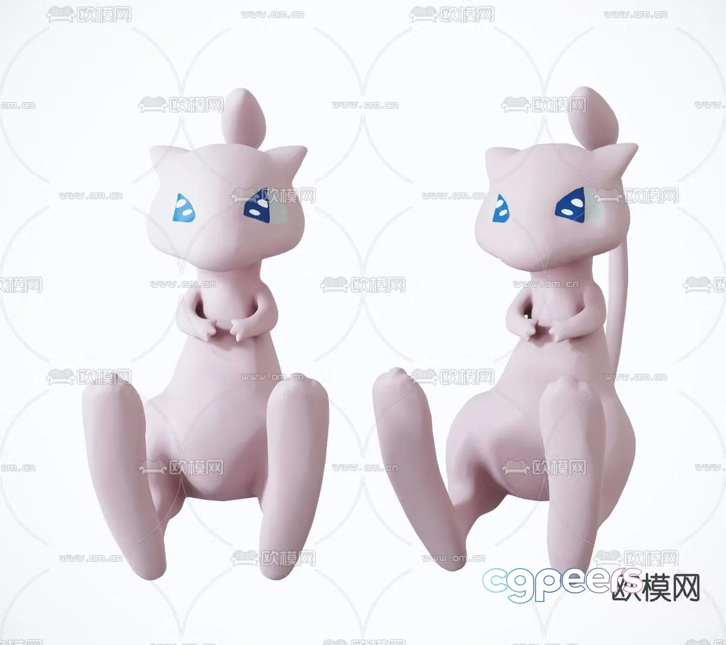 Modern PokÃ©mon toy 3d model