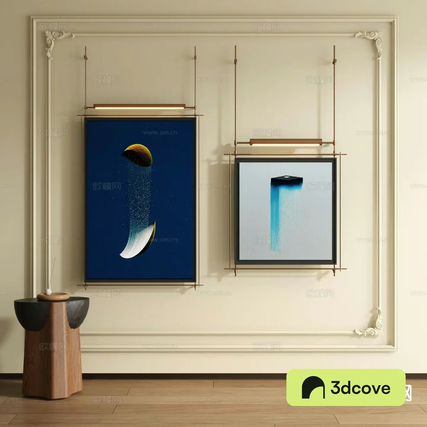 Modern art painting decorative painting