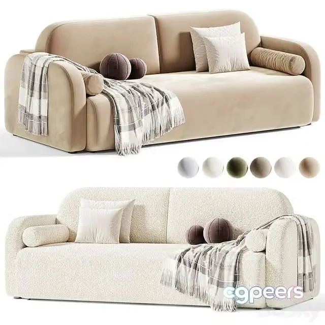 3ds Max Free – Claymar Sofa By divan, Claymar Sofa