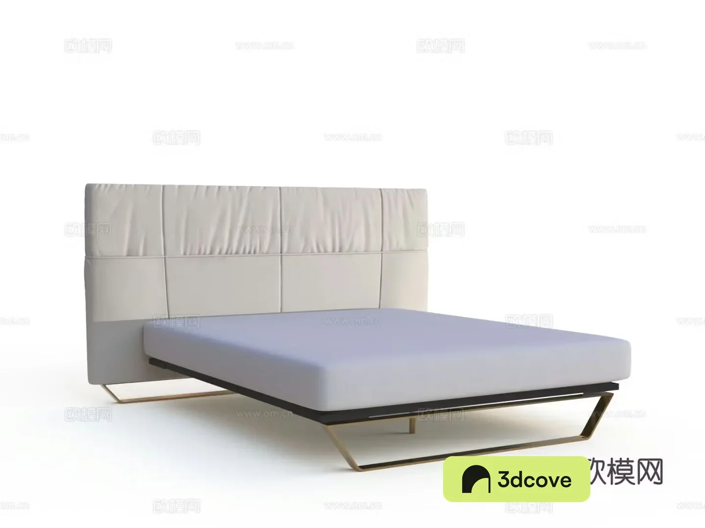 Suting YS fabric double bed