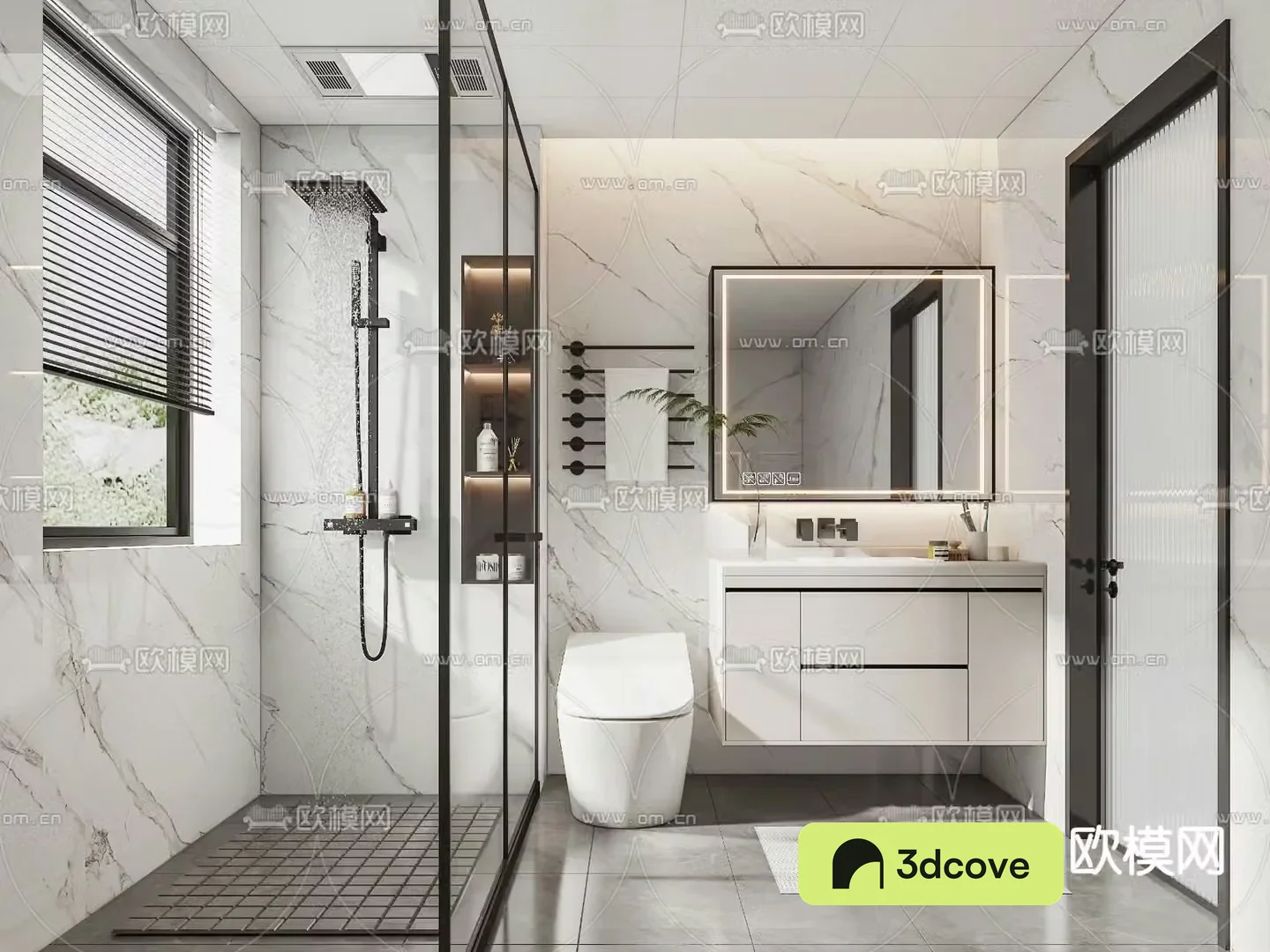 Modern bathroom
