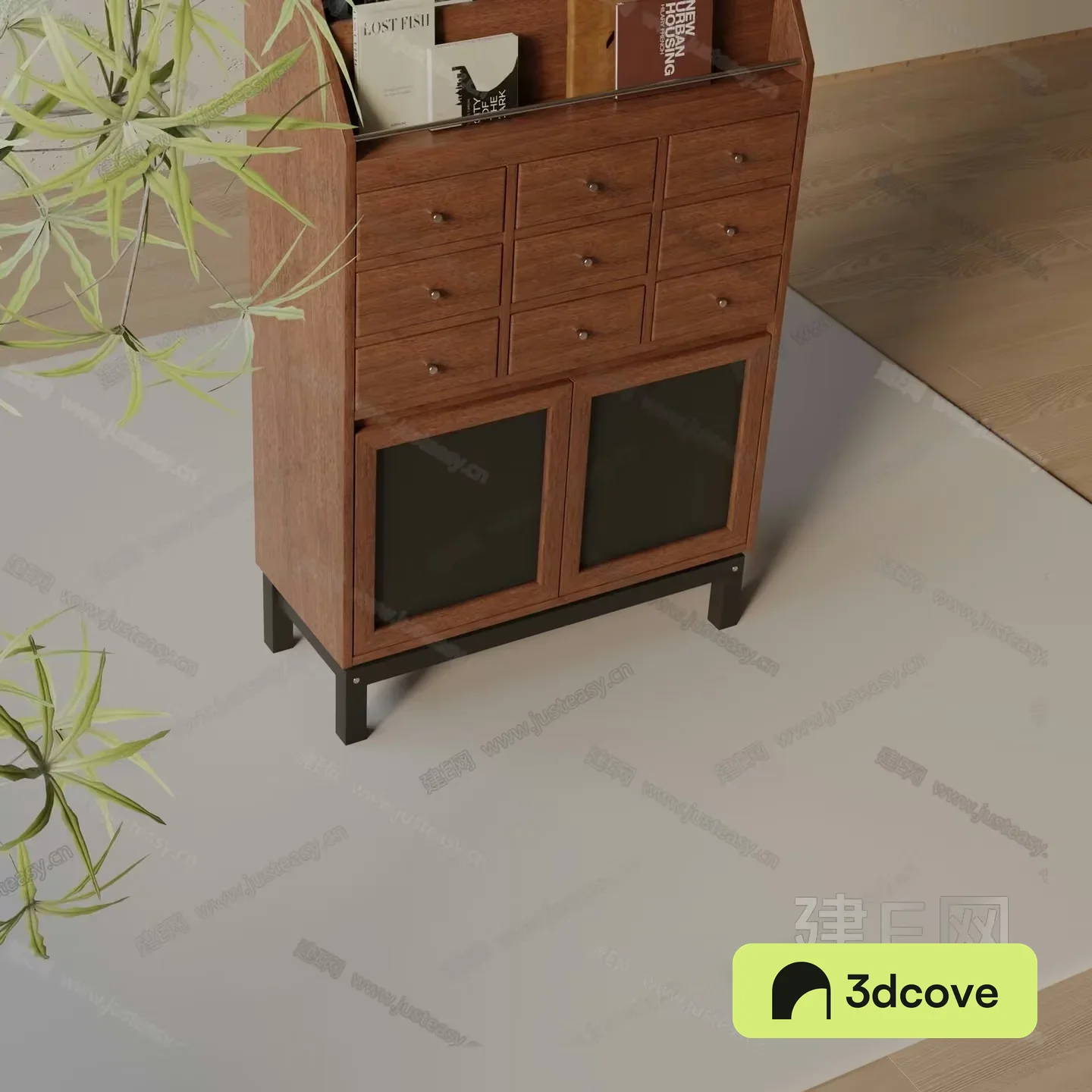 Wooden Storage Unit