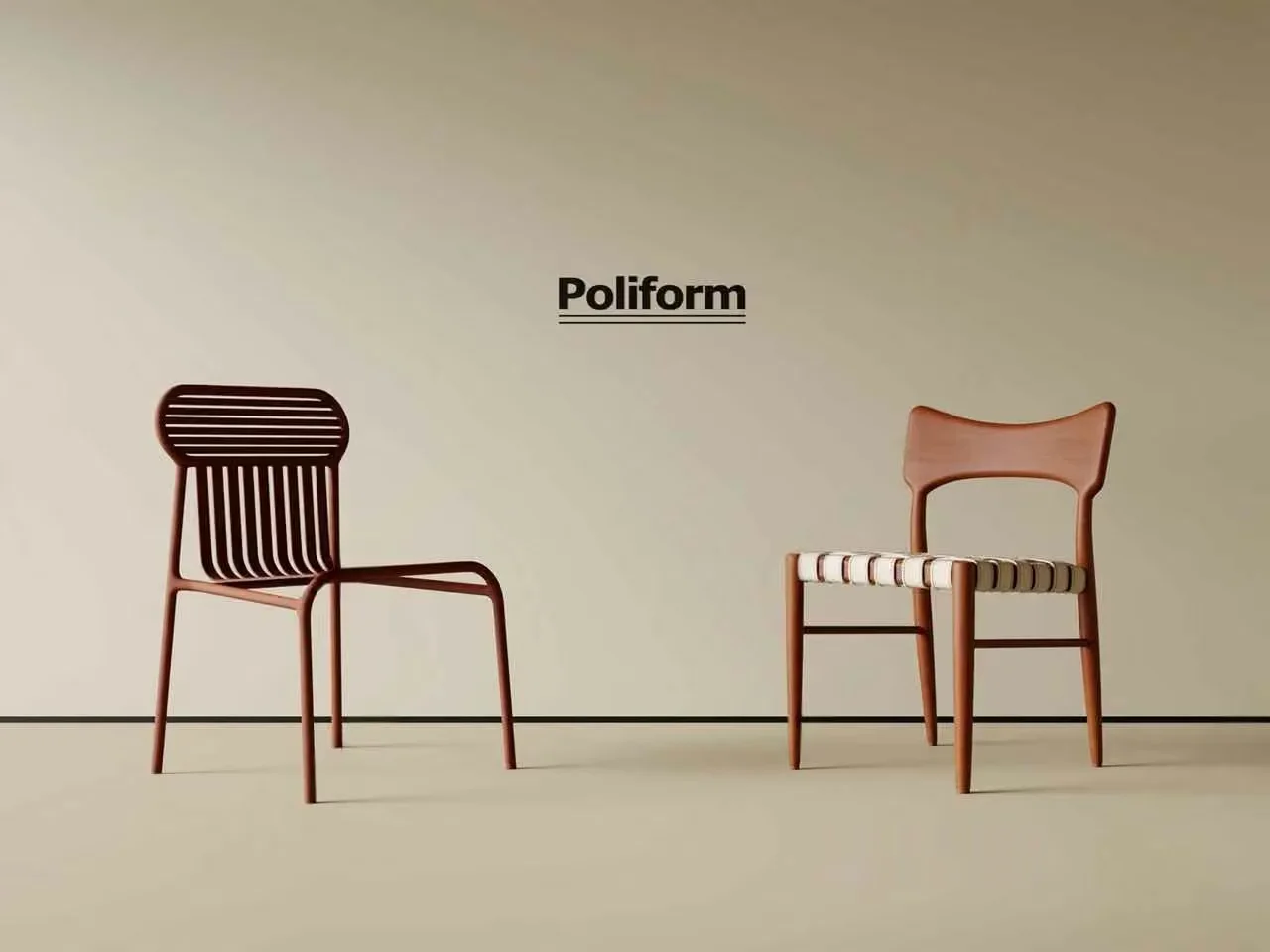 Modern Wood Chair 3D Model – 12313 – CORONA Render