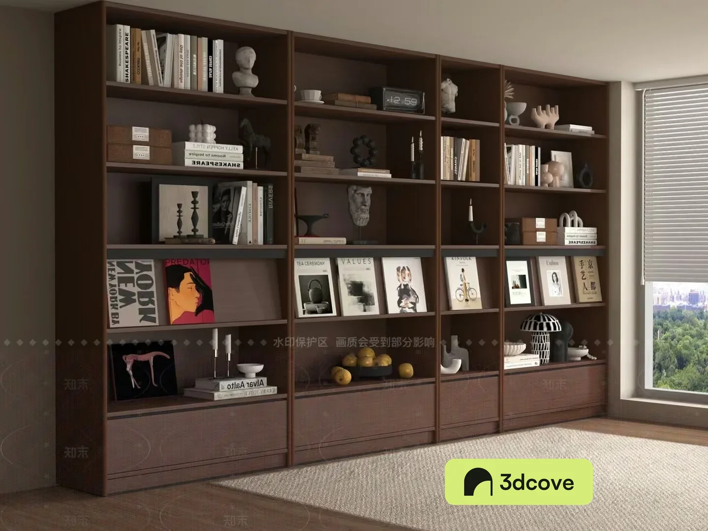 A Large Bookshelf