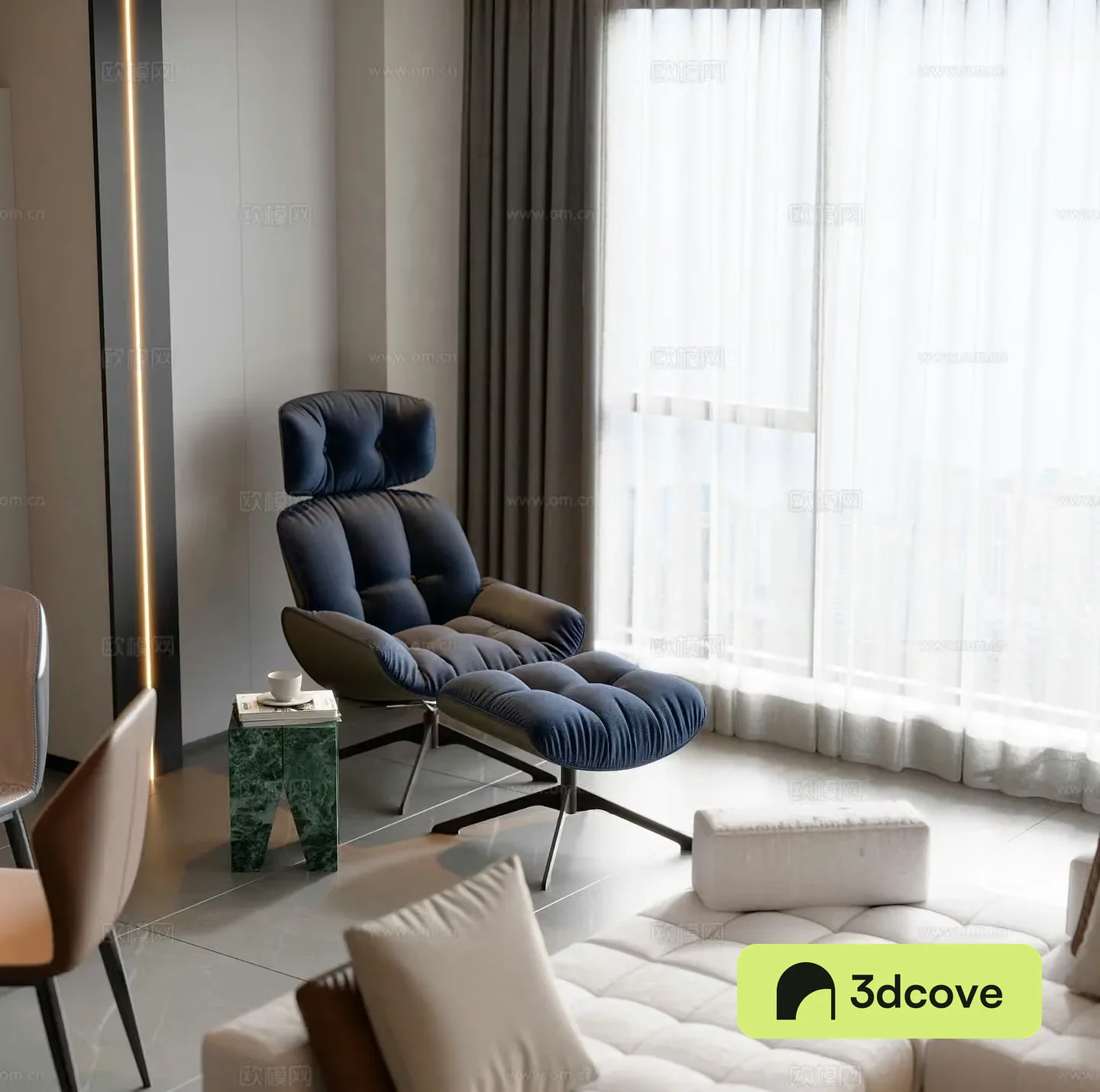 Modern chair leisure chair
