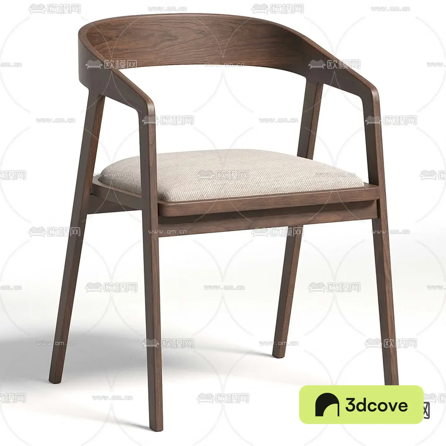 Wooden chair single chair
