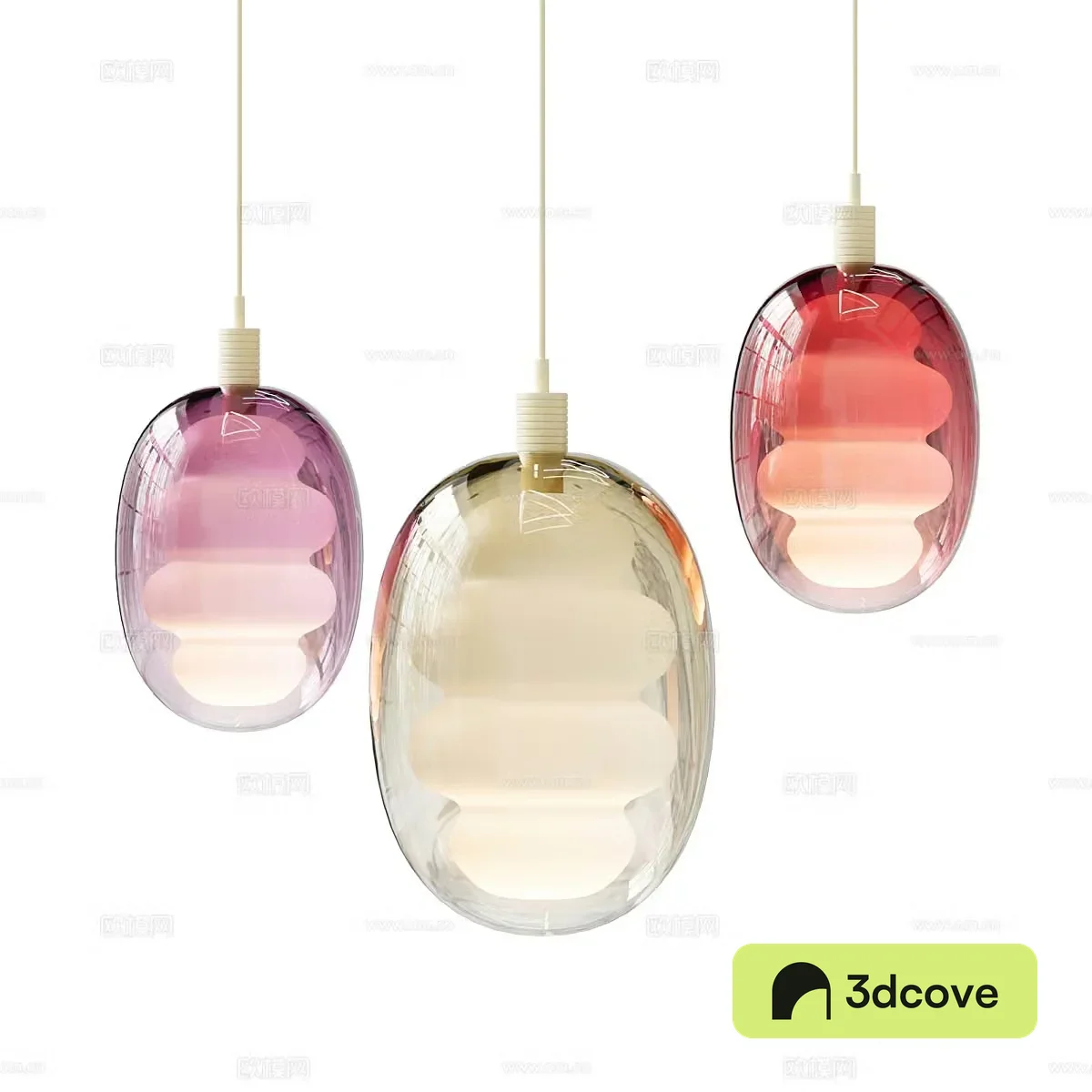 glass chandelier