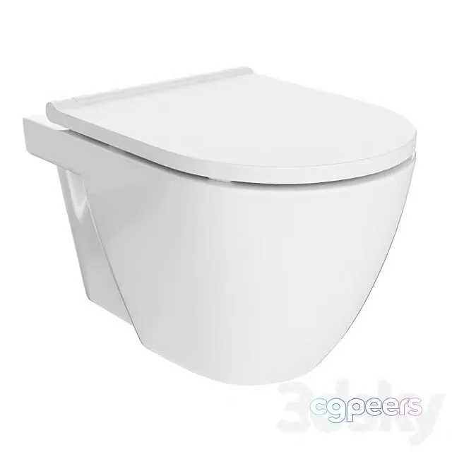 3ds Max Free – OM Wall Hung Toilet