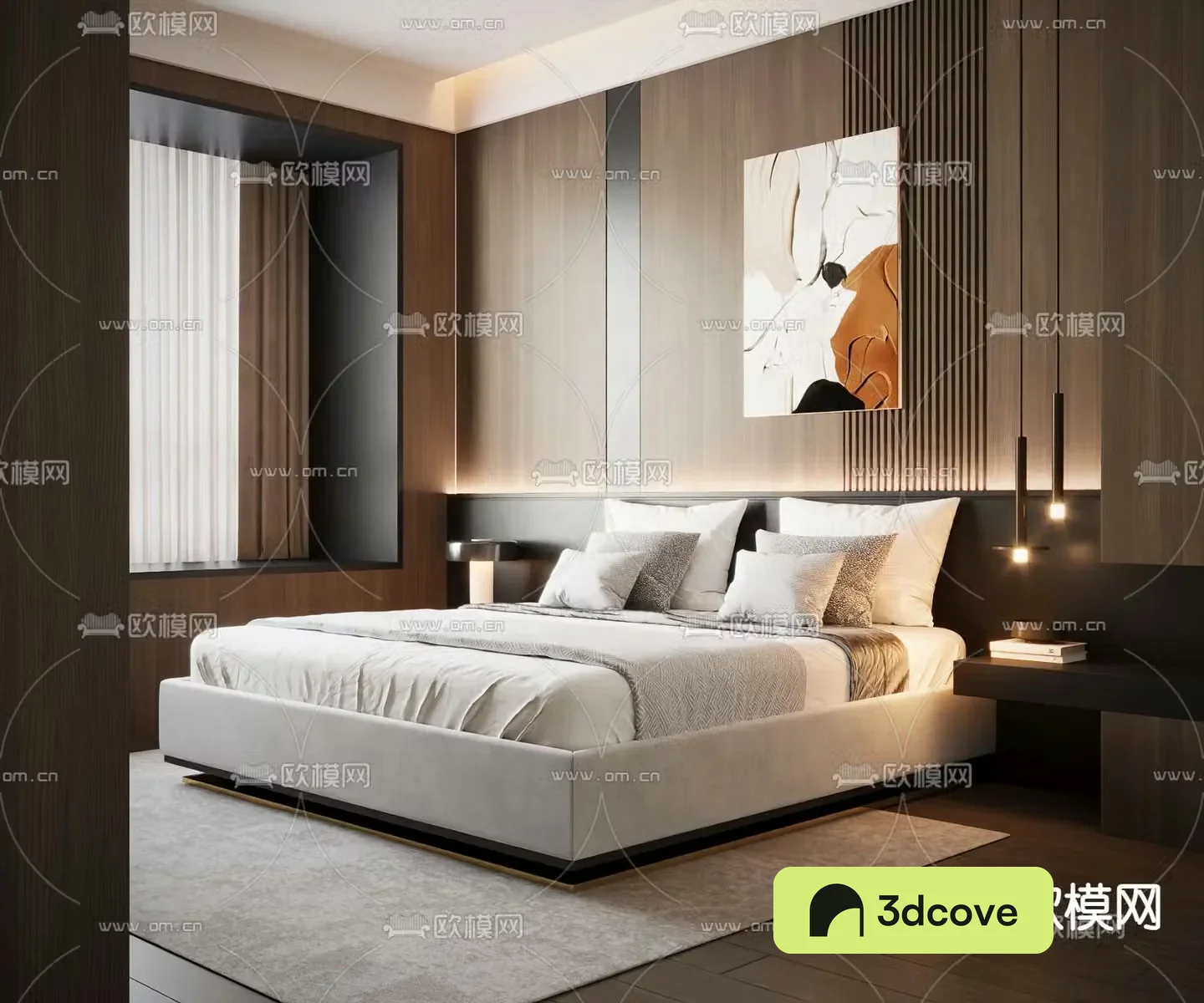 Italian double bed