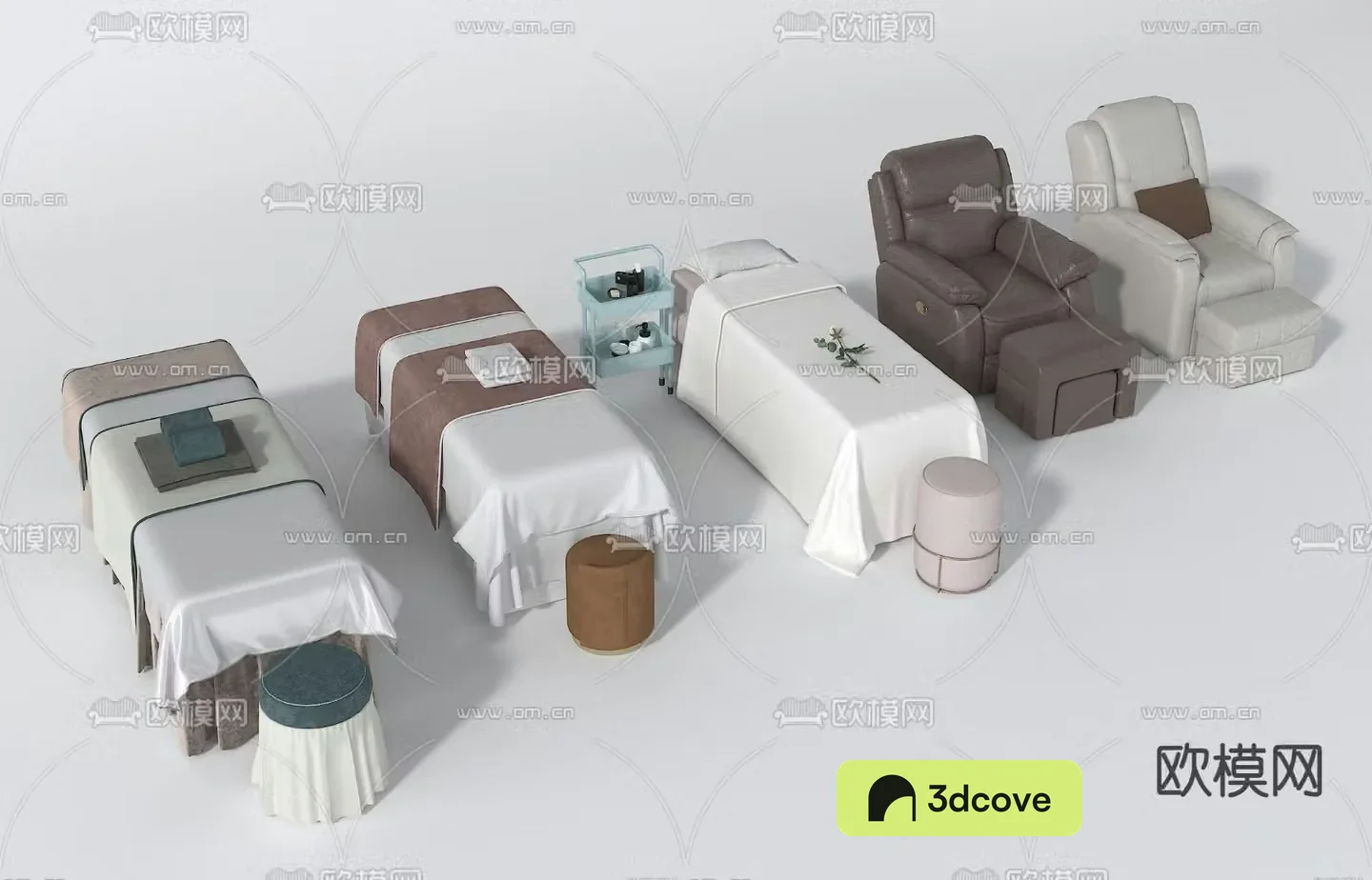 Modern massage bed beauty bed