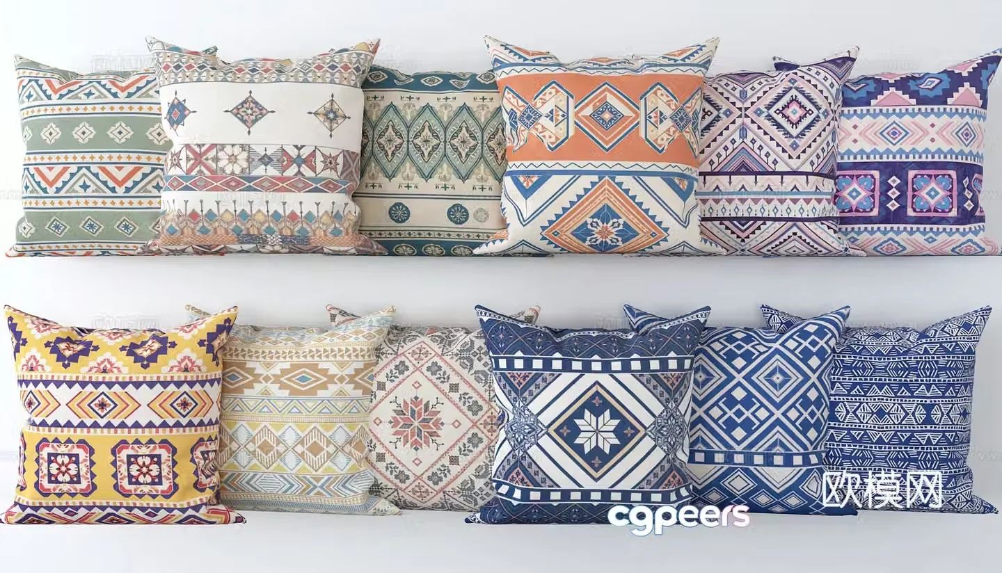 3D model of pillow
