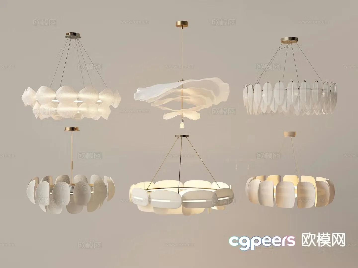 Modern lamp 3d model