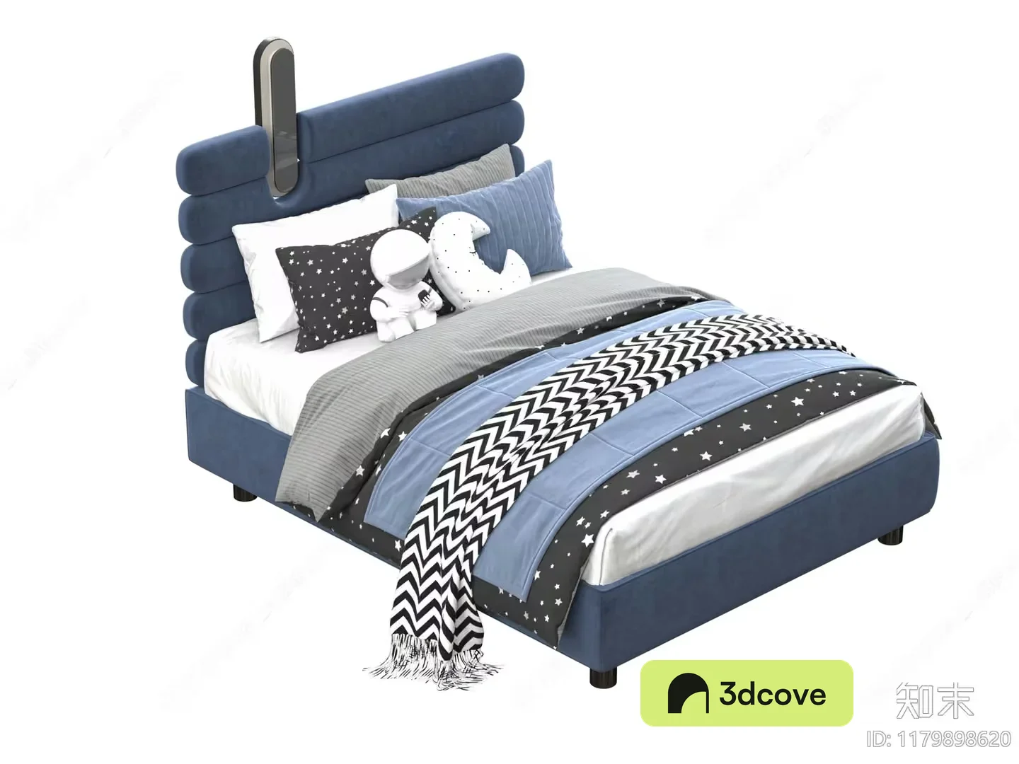 A Blue Bed