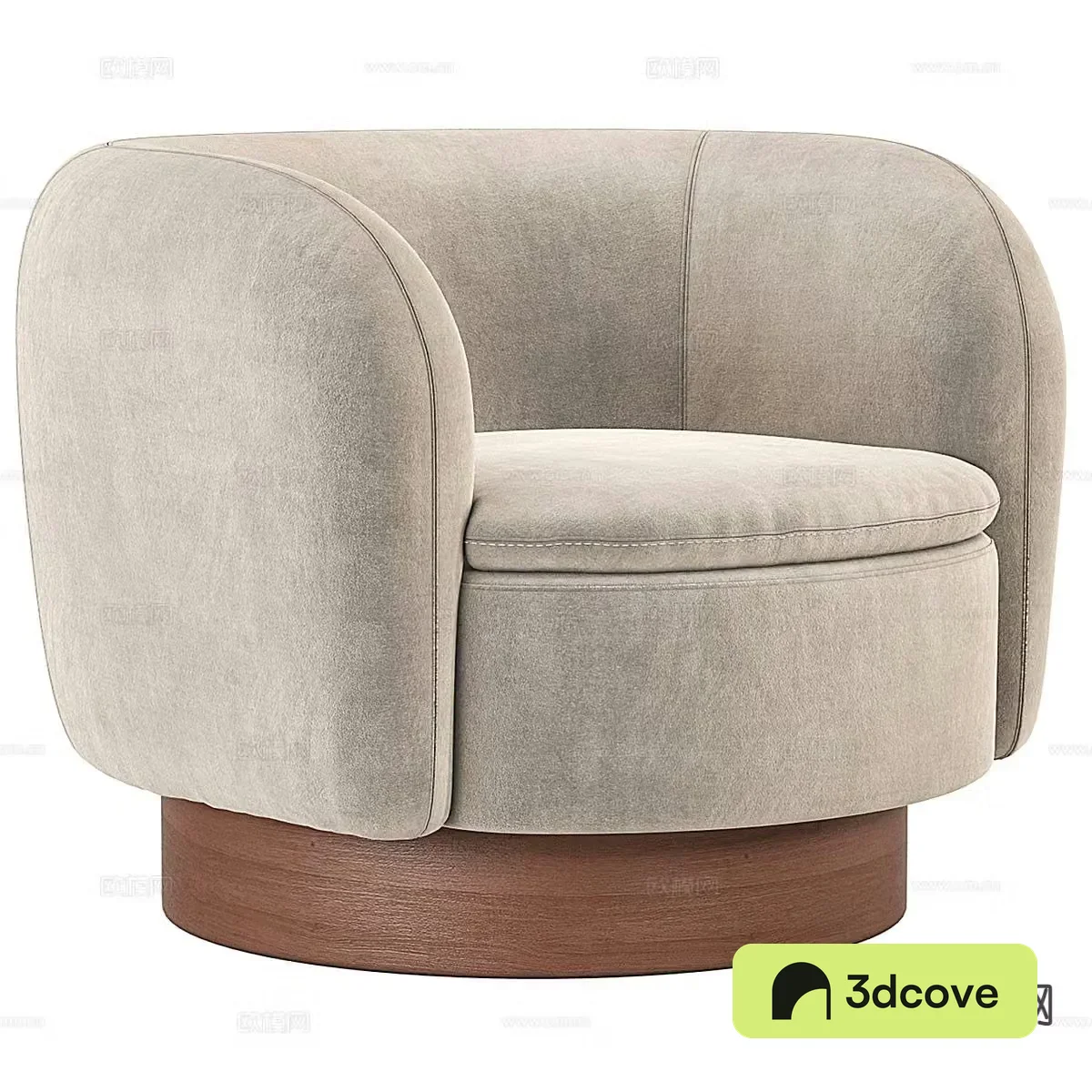 Modern single sofa