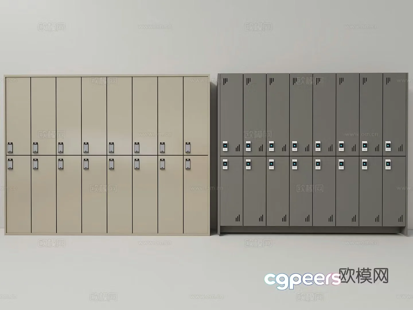 Wardrobe Storage cabinet 3d model