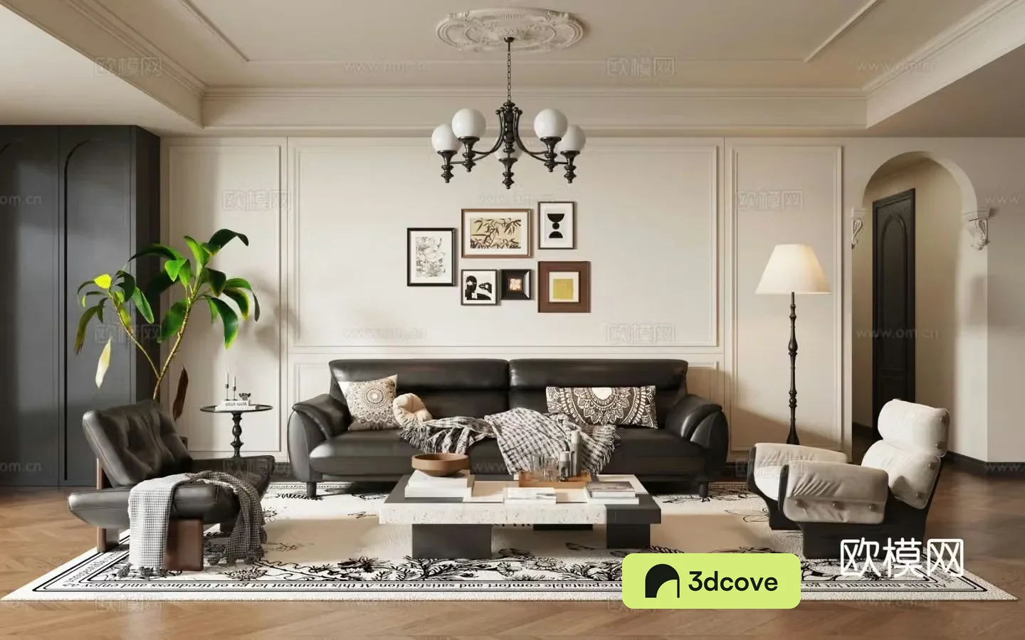 French living room
