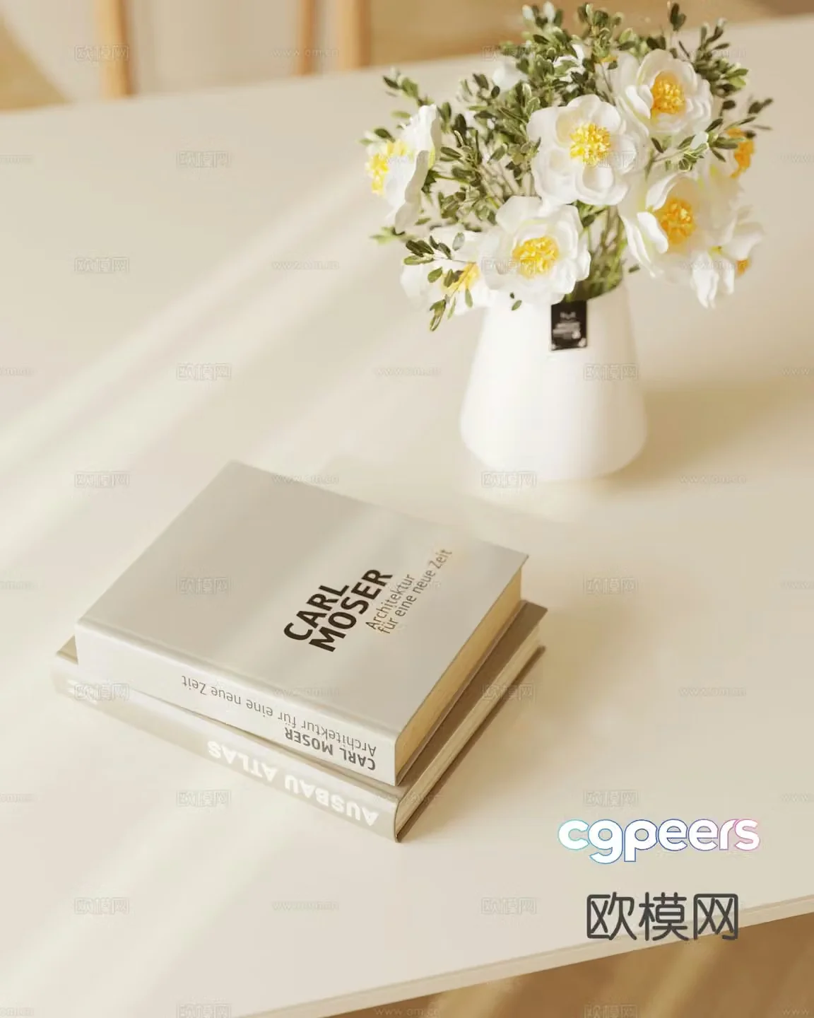 books books books books 3d model