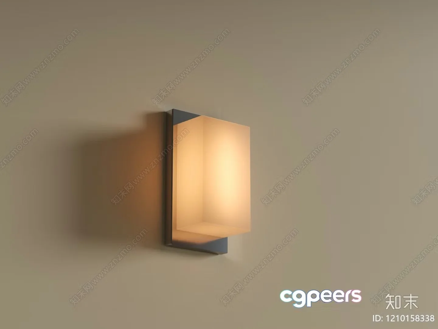 Modern Light Fixture 3D Model – 1691 – VRAY Render