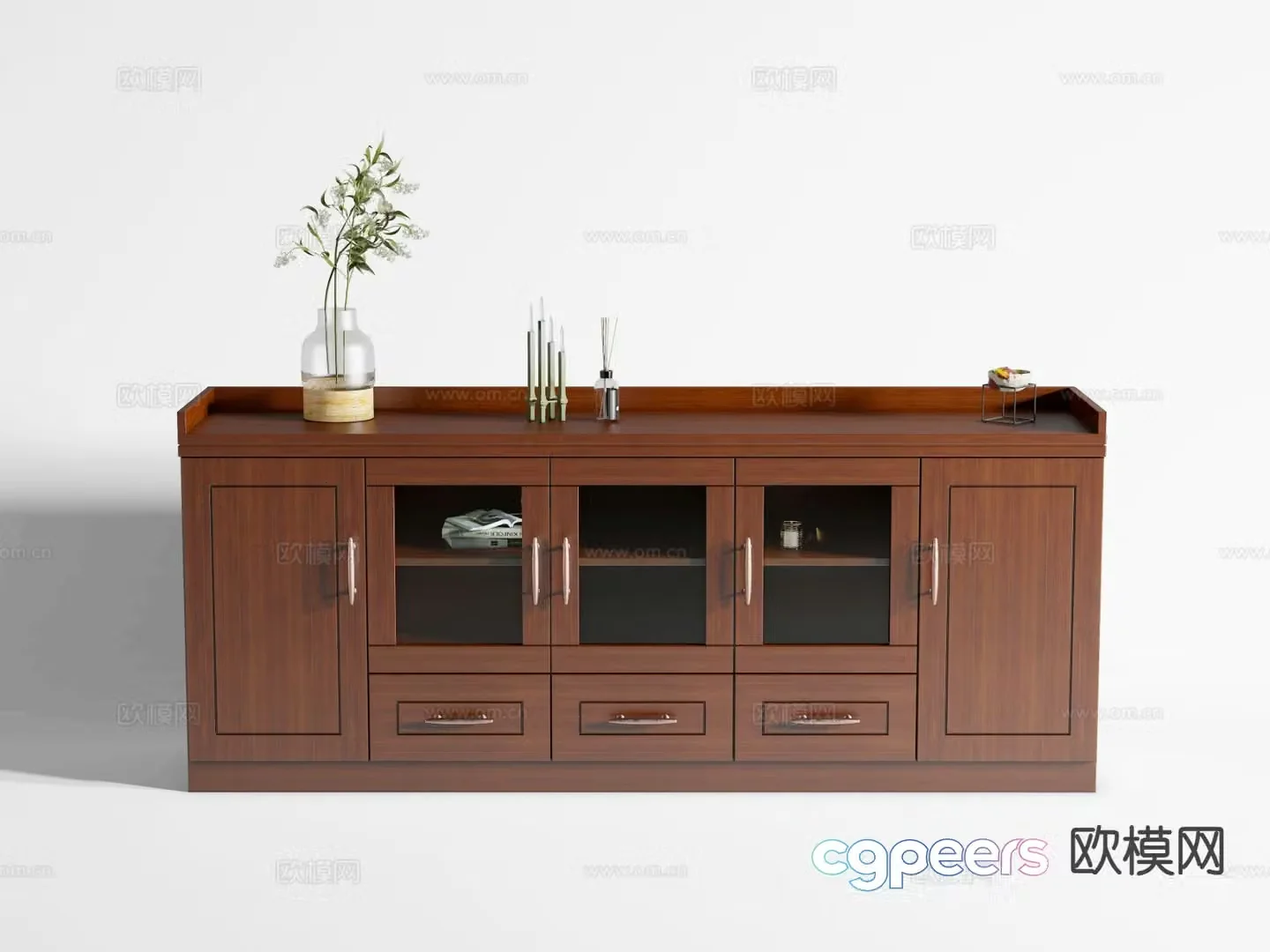 New Chinese sideboard 3d model