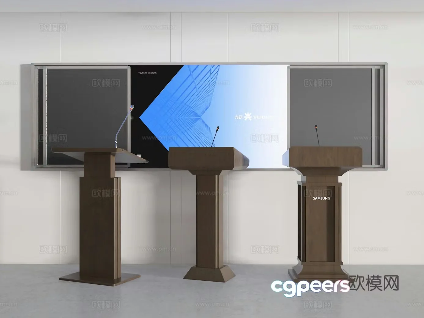 Podium 3D model