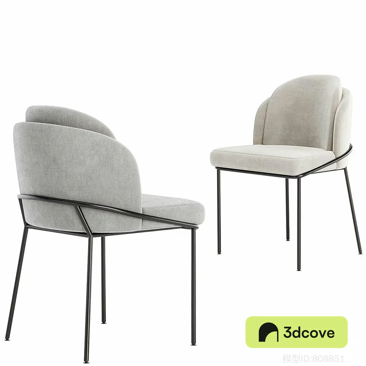 Modern Grey Chair