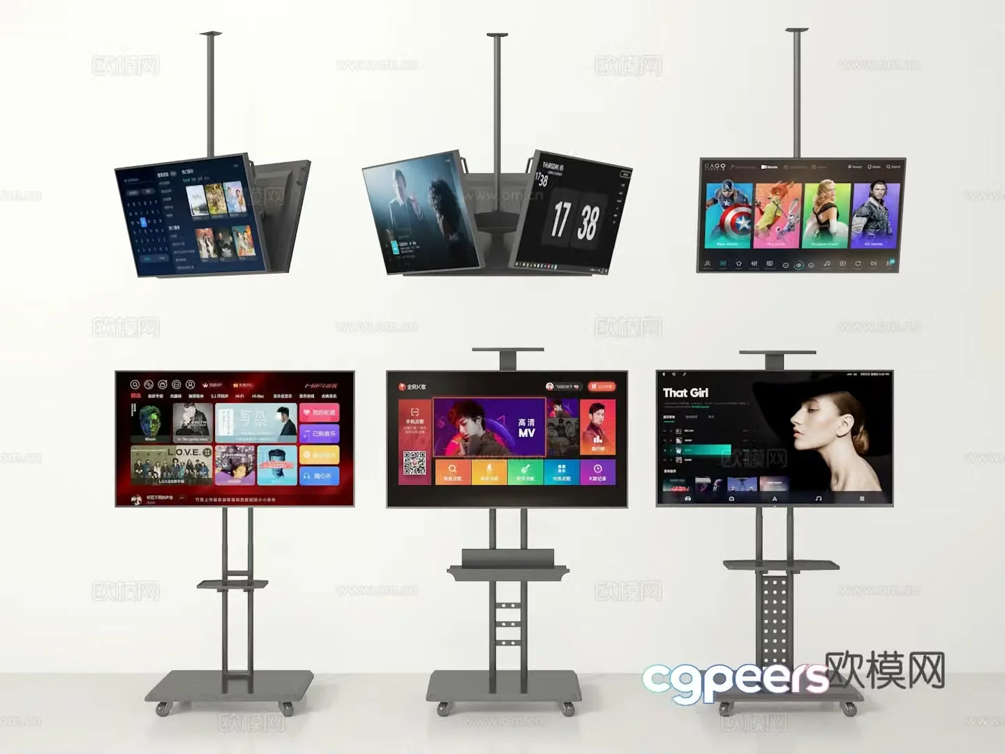 3D TV model