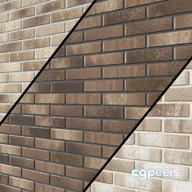 3ds Max Free – Clinker Tiles Feldhaus Klinker, Textures Brick wall