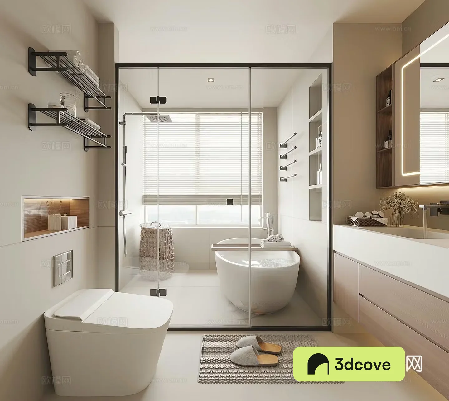 Modern bathroom