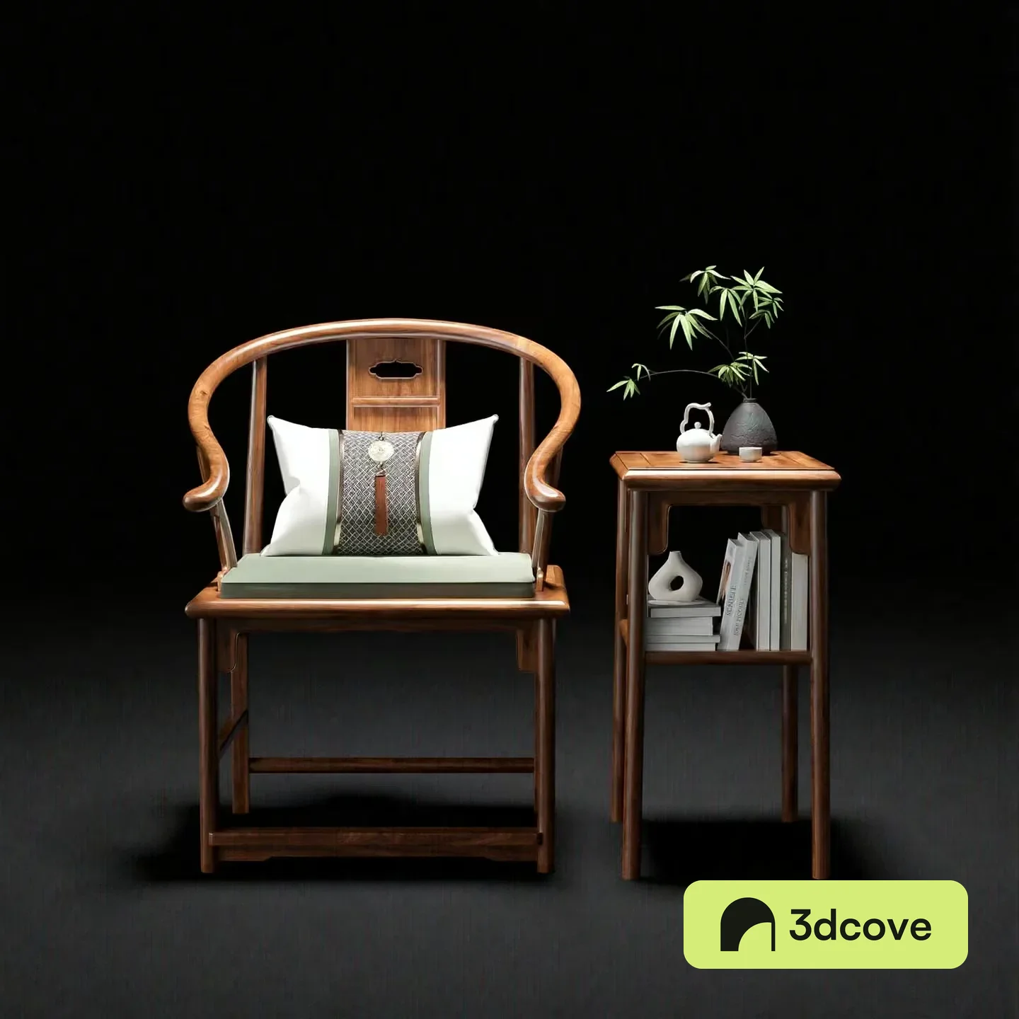 Wooden Chair And Table