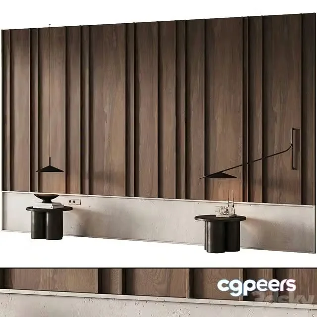 3ds Max Free – 268 wall composition 10 bedroom headboard kit 05