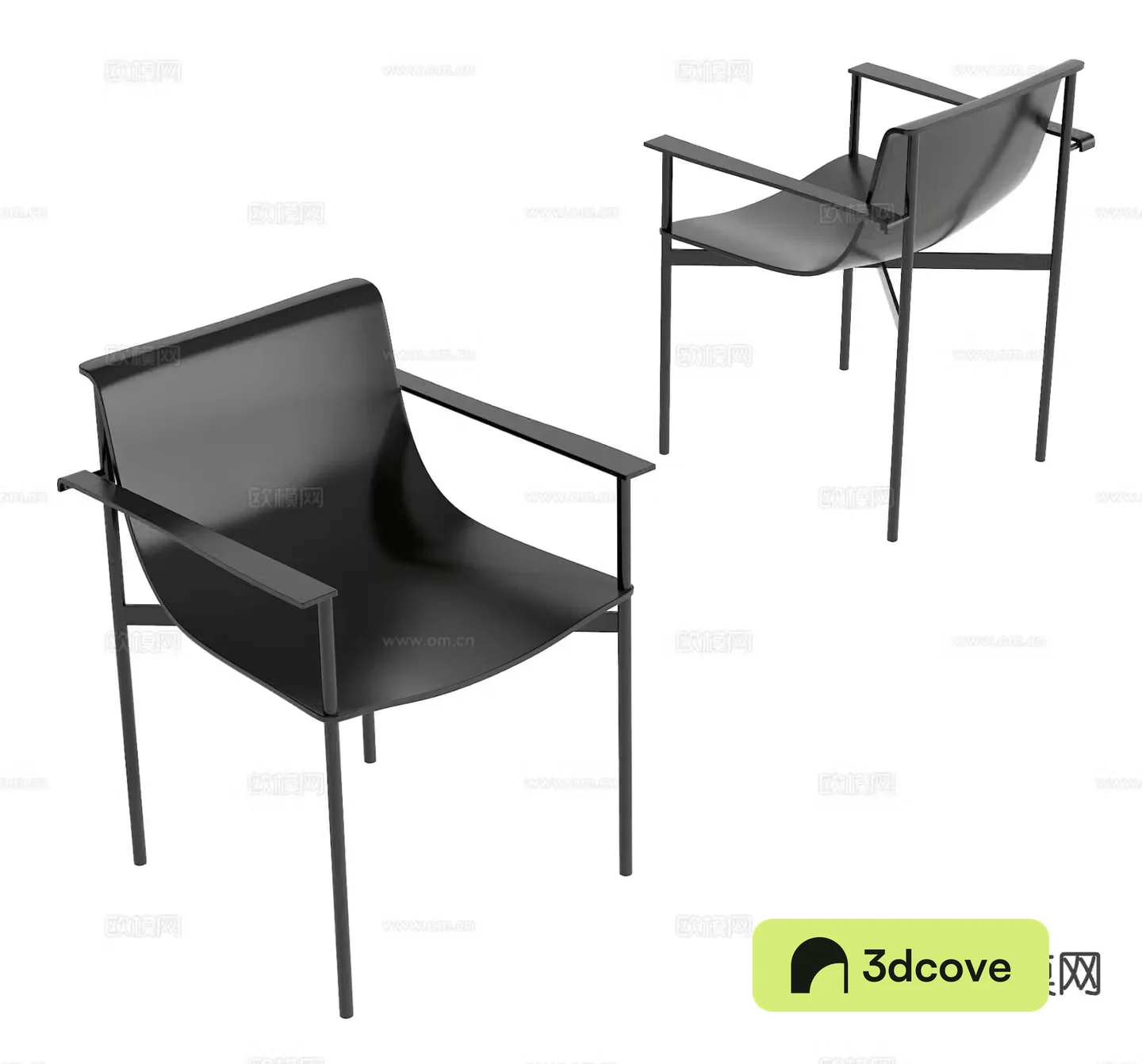 Modern single chair dining chair