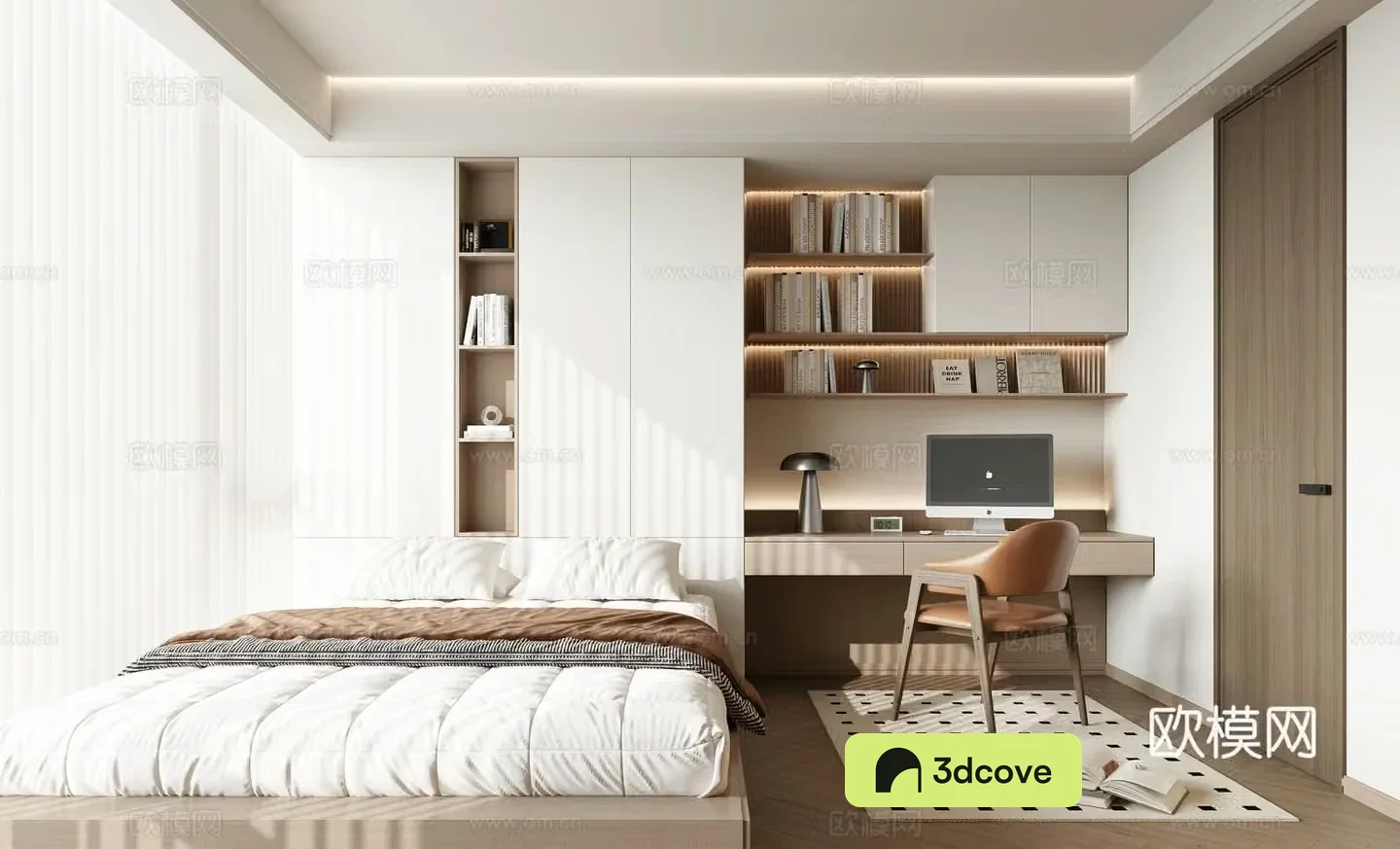 Modern tatami bedroom