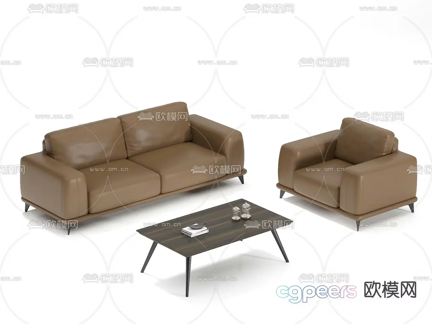 Office sofa 3d model