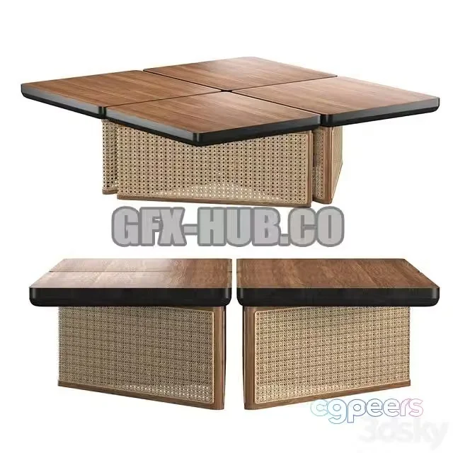 3ds Max Free – Colony Coffee Table