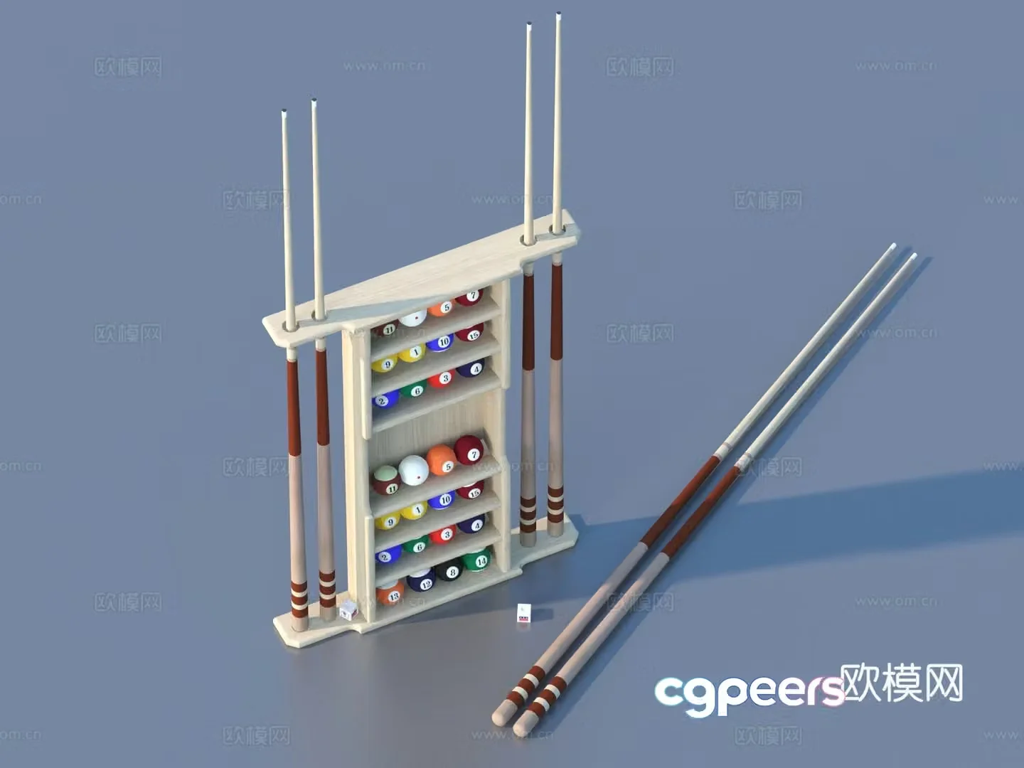 Billiards Billiards Snooker 3D Model