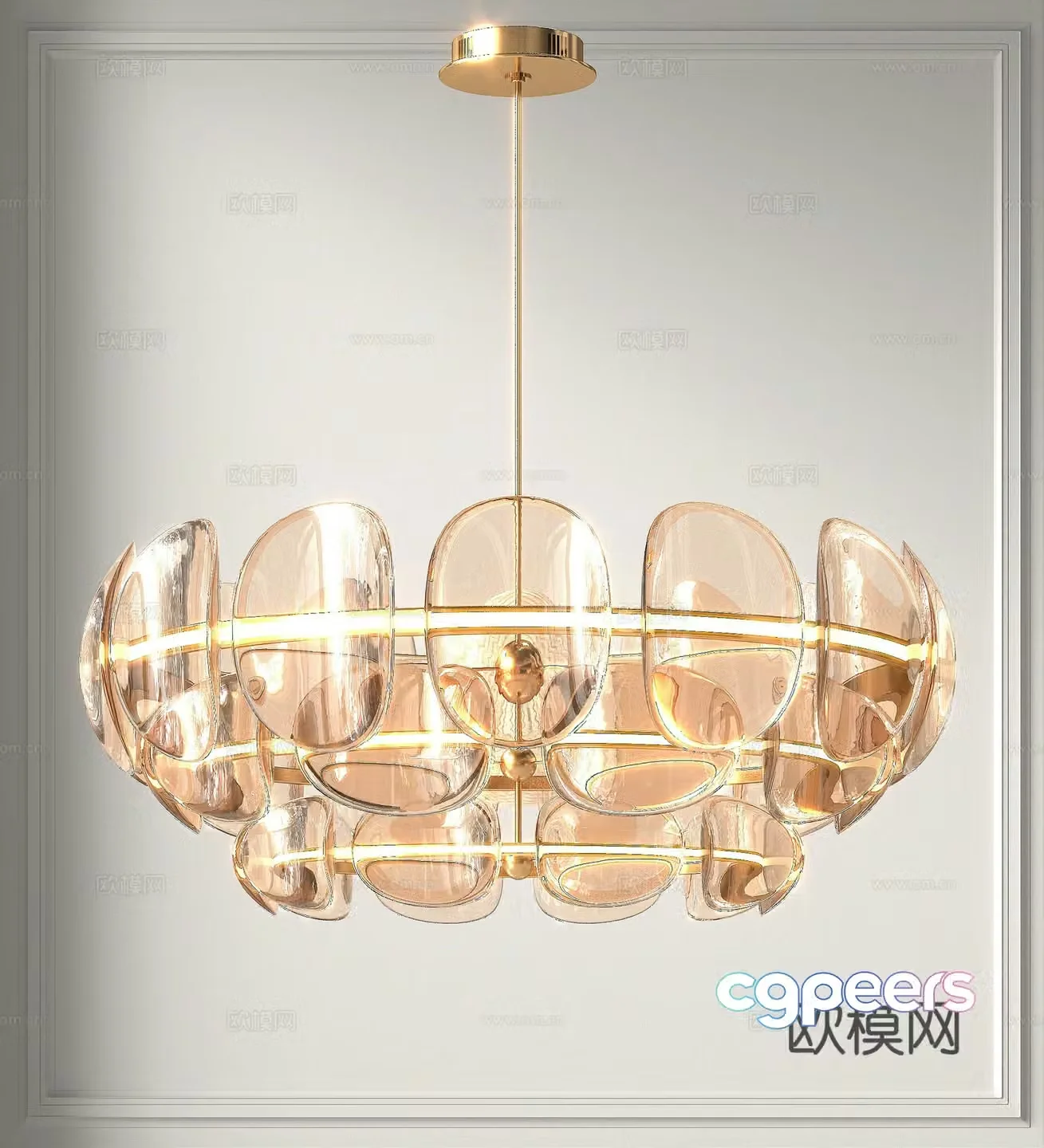 Lamps Chandelier Lighting Decorative Lights 3D Model