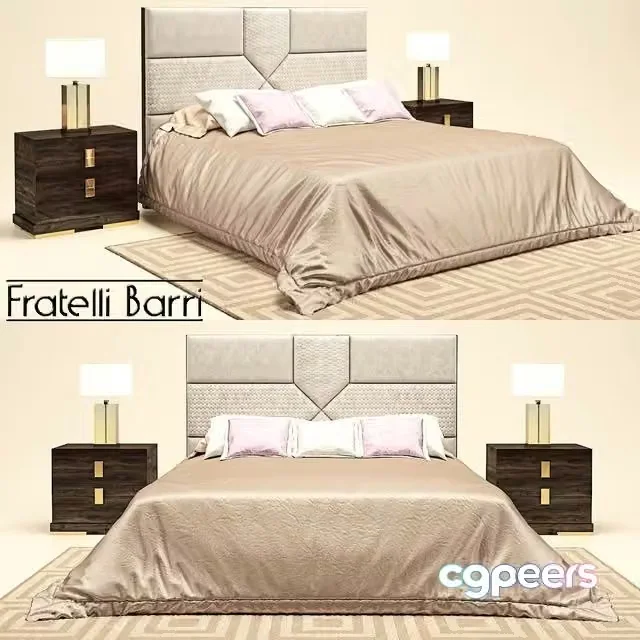 3ds Max Free – Bed Fratelli Barri
