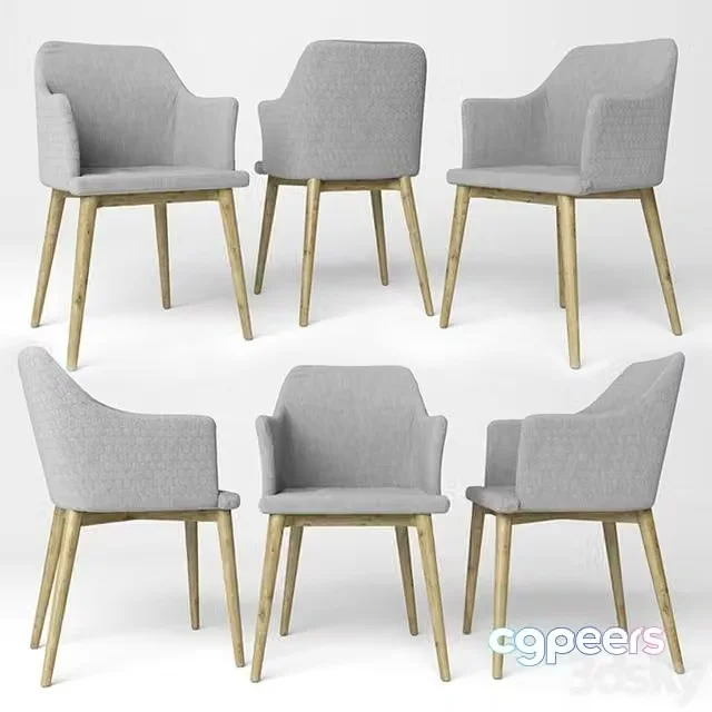 3ds Max Free – La Forma Danai Dining Chair